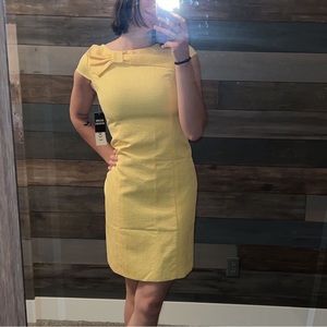 Yellow Studio 1 Dress with Bow